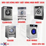 Bảng Giá Máy Giặt Công Nghiệp Từ 15kg Đến 100kg Mới Nhất 2026