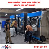 Kinh nghiệm chọn máy giặt cho khách sạn 100 phòng
