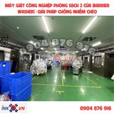 Máy Giặt Phòng Sạch 2 Cửa (Barrier Washer): Giải Pháp Chống Nhiễm Chéo Tuyệt Đối